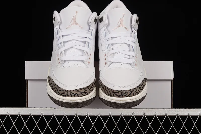 All categories Air Jordan Jordan series basketball shoes Air Jordan 3 foreign trade version Air Jordan 3 "Atmosphere" AJ3 Joe 3 white powder CK9246-102